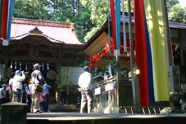 倉尾神社例大祭（長旗付き煙花）の画像3